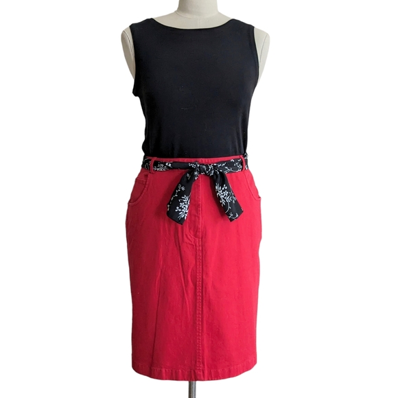 Westbound Dresses & Skirts - Westbound Vintage Twill Skirt Size 16